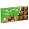 Шоколад Schogetten Alpine Milk with Hazelnuts – Молочный шоколад с кусочками лесного ореха